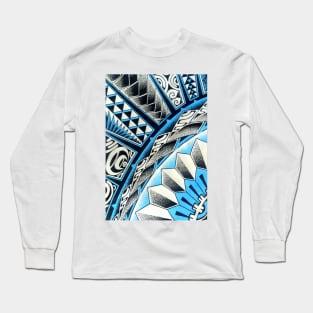 Polynesian tattoo art 7 Long Sleeve T-Shirt